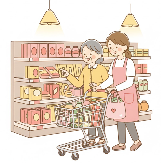 AIサービスの訪問介護：生活援助サービス