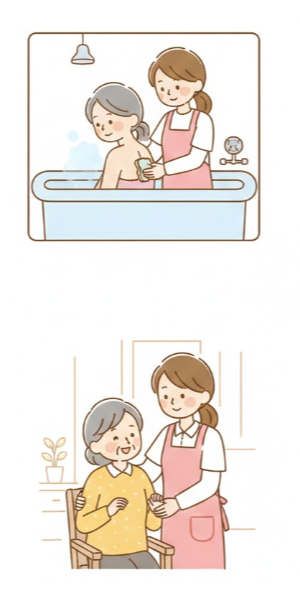 AIサービスの訪問介護：身体介護サービス